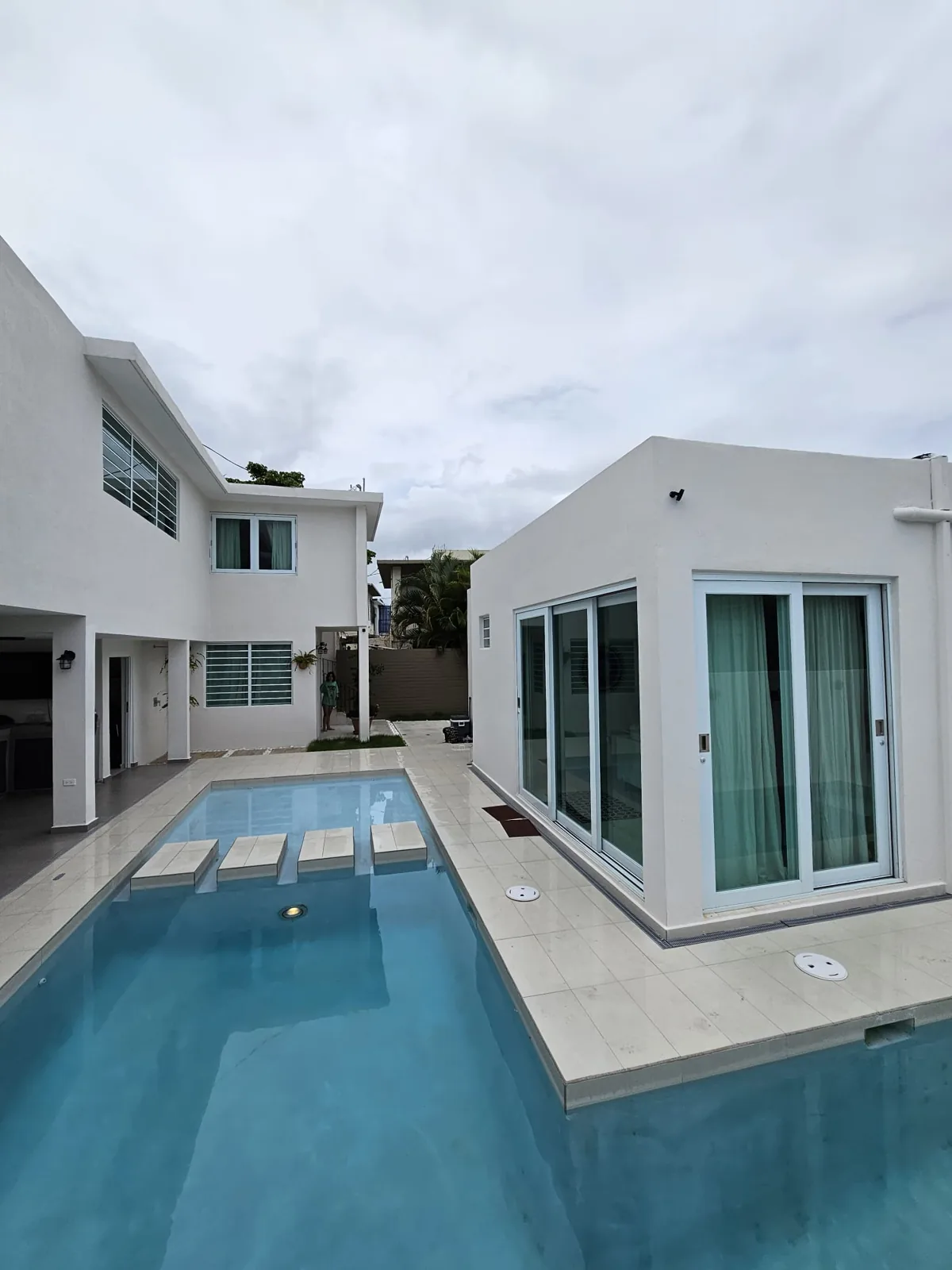 Pool house