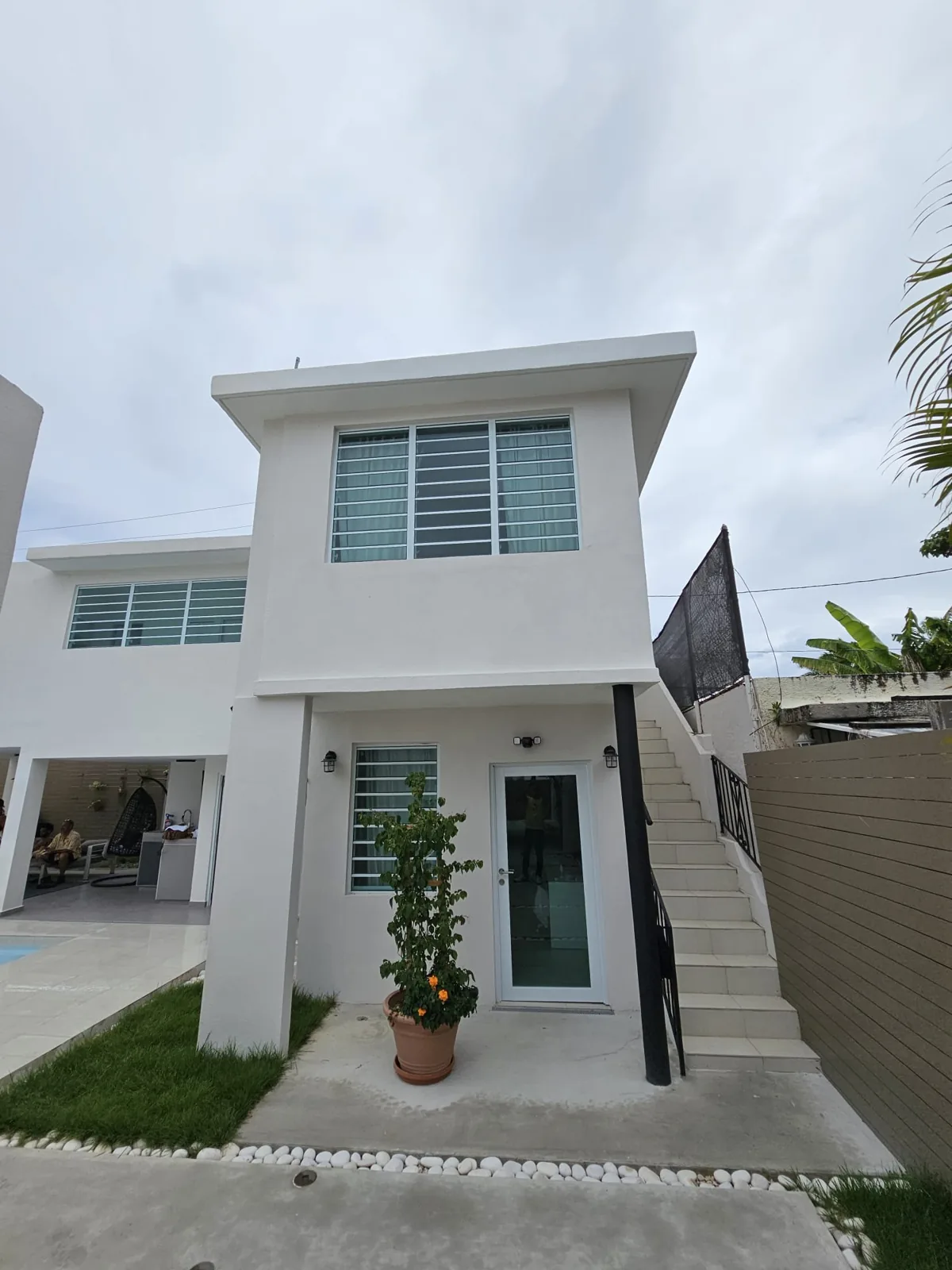 Two-story residence